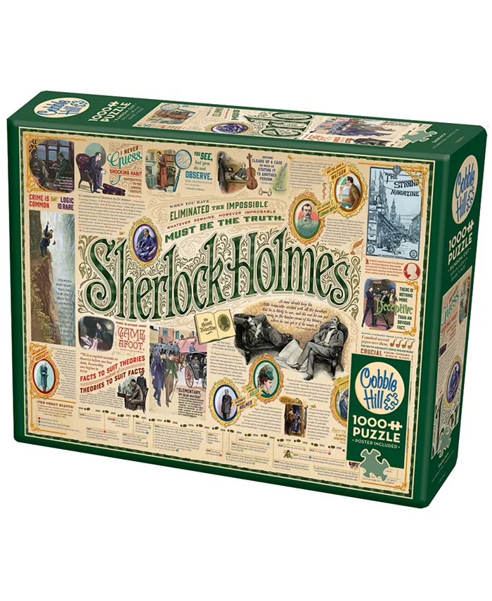 Cobble Hill Puzzle Company Sherlock - 1000 Piece - Mycitystee
