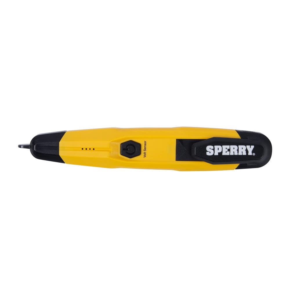 Sperry Instruments VD6508 Non-Contact Voltage Detector with Flashlight,cETLus Listed, Lifetime Warranty, Yellow - Mycitystee