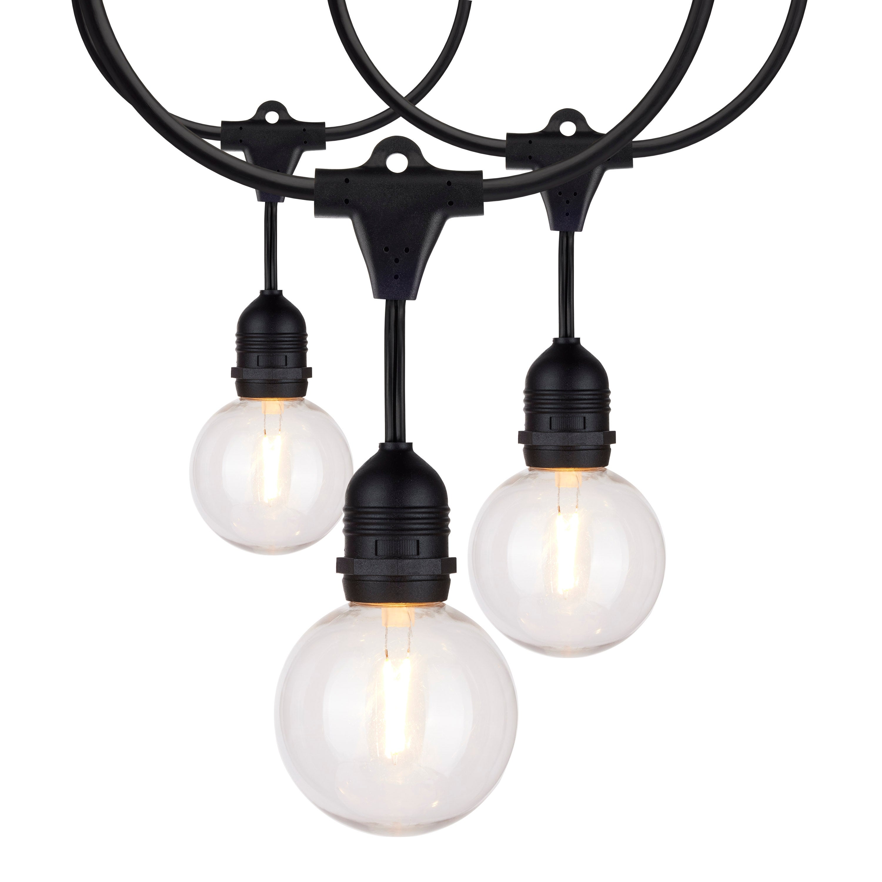 24Ft LED String Light Includes 12-G25 bulbs 2000K 120 Volts Shopping - The Best Deals on String Lights | 40122945 - Mycitystee