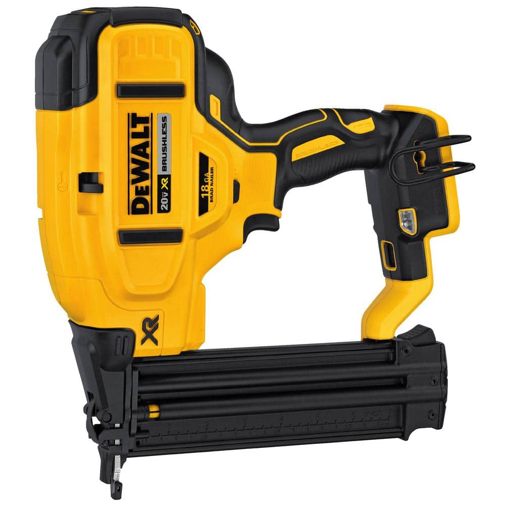 DEWALT 20V MAX XR Lithium-Ion Cordless 18-Gauge Brad Nailer (Tool Only) DCN680B - Mycitystee