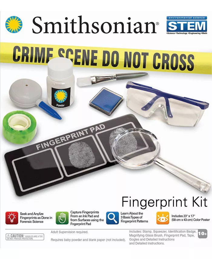 NSI Smithsonian Finger Print Set - Mycitystee