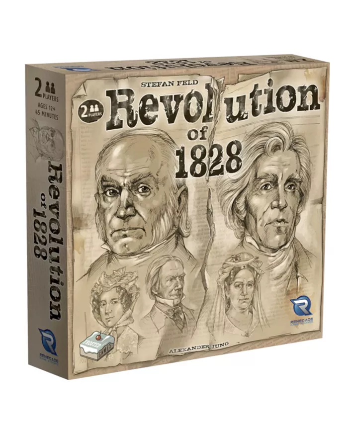 Renegade Game Studios Revolution 1828 Game Set， 165 Pieces - Mycitystee