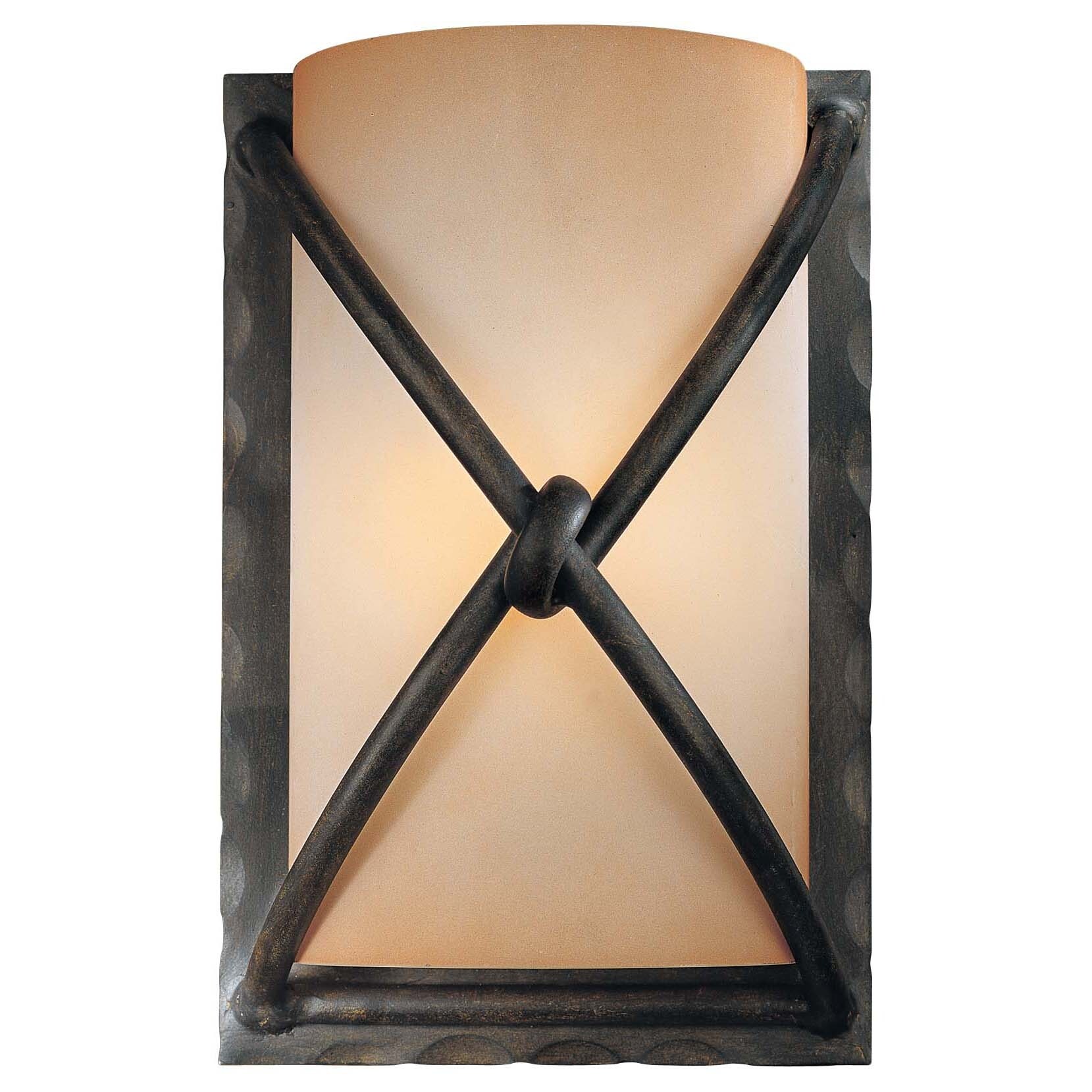 Aspen II Aspen Bronze 1-light Wall Sconce By Minka Lavery - Mycitystee