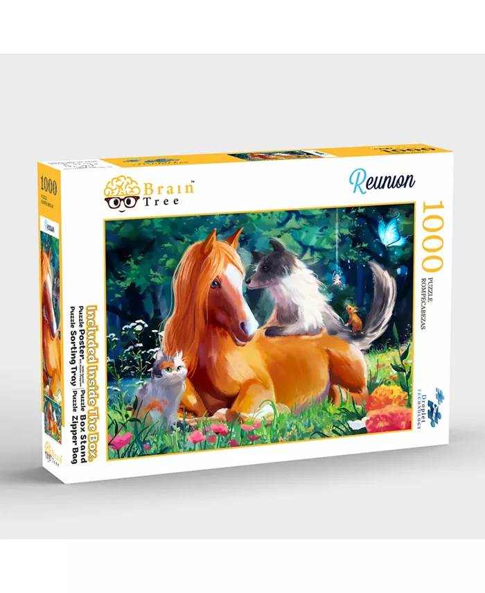 Brain Tree Games Reunion 1000 Piece Jigsaw Puzzle - Mycitystee