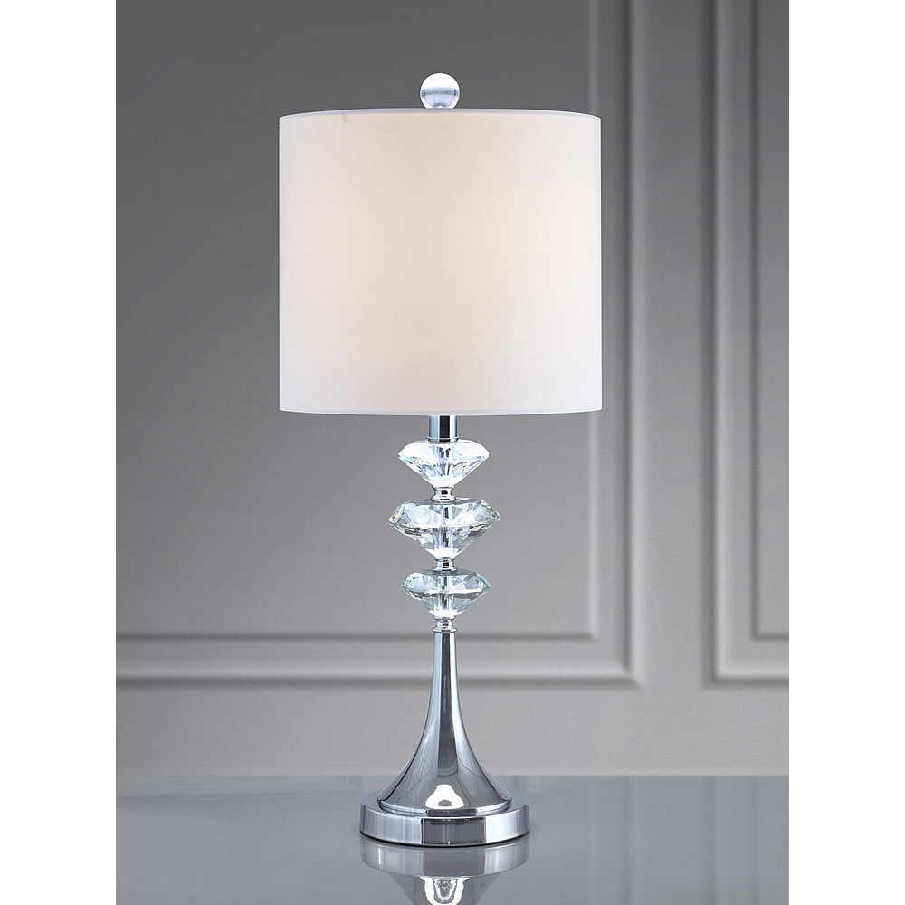 BRILLANTE Diamond Cut Crystals Table Lamp - Mycitystee