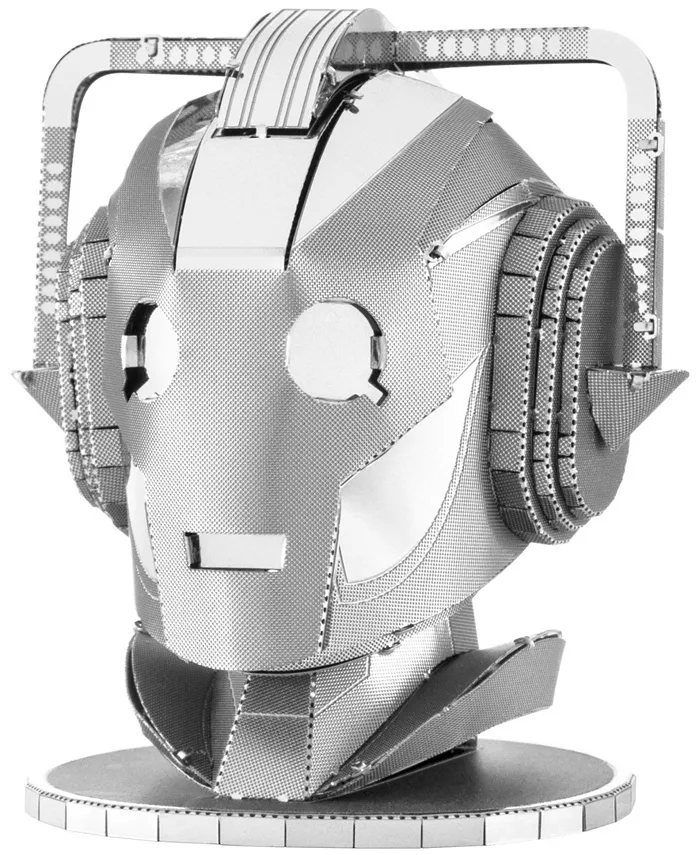 Fascinations Metal Earth 3D Metal Model Kit - Dr. Who Cyberman Head - Mycitystee