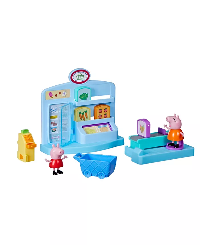Peppa Pig Peppa Supermarket Play Set， 10 Piece - Mycitystee