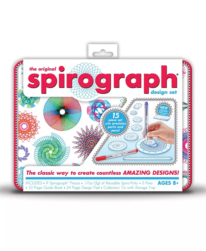 Spirograph Design Set Tin - Mycitystee