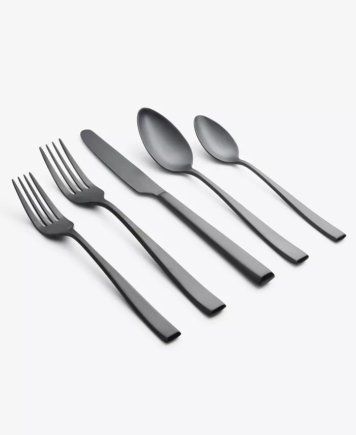 Cambridge Silversmiths Samira Satin 20-Piece Flatware Set， Service for 4 - Mycitystee