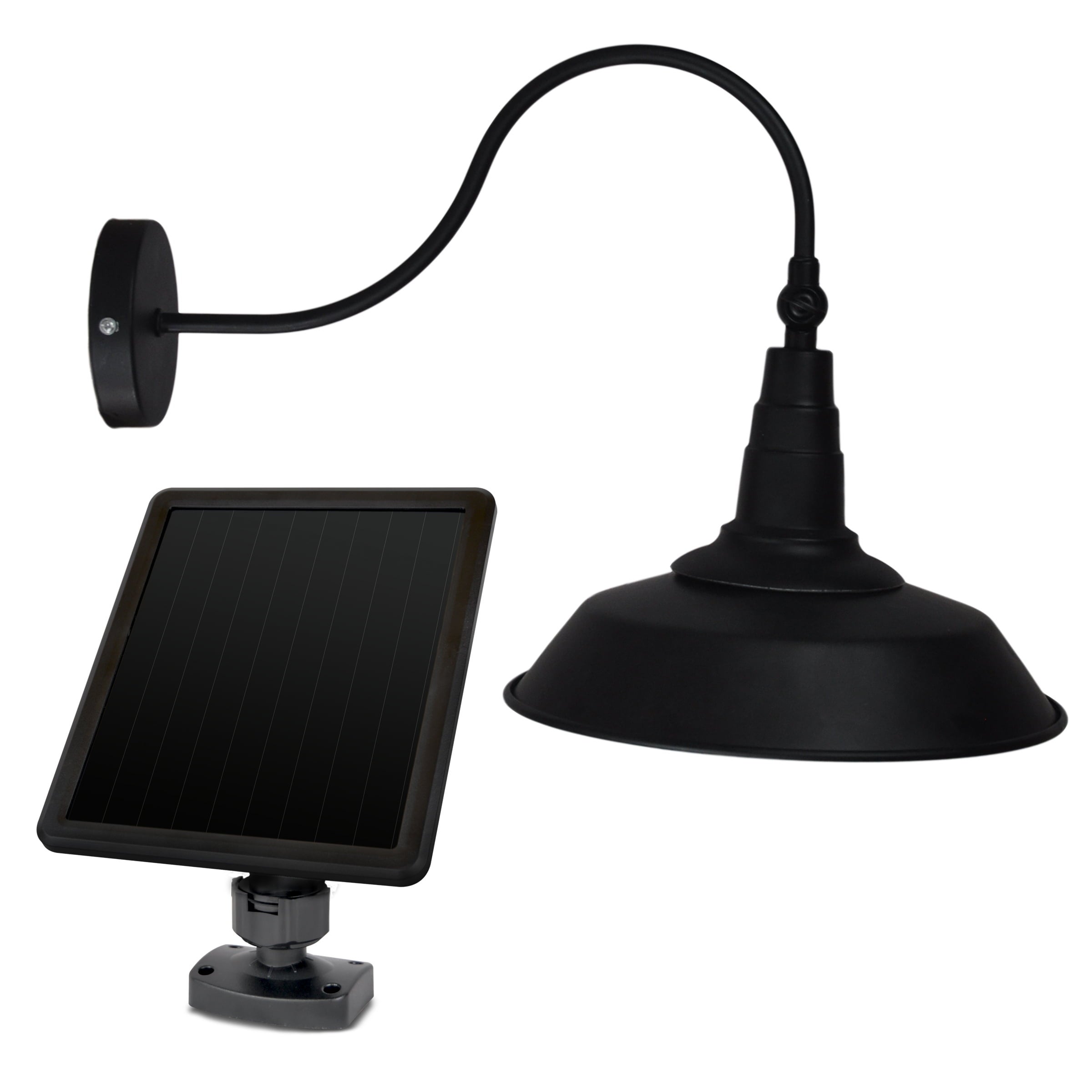 Solar Wall Mounted Gooseneck Light - Mycitystee