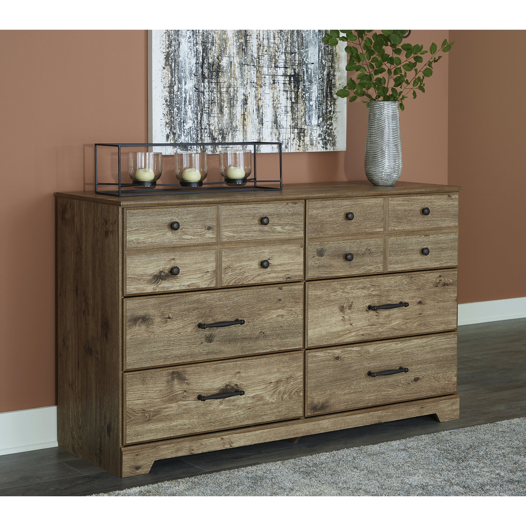 Signature Design by Ashley Shurlee Brown/Beige Dresser - - 36812253 - Mycitystee