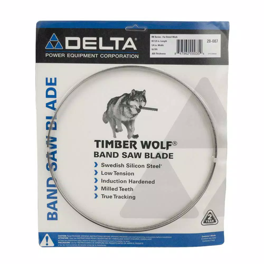 Delta 93-1/2 in. x 1/4 in. x 10T Band Saw Blade and#8211; XDC Depot - Mycitystee