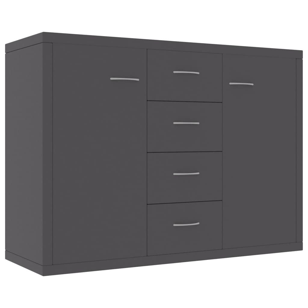 vidaXL Sideboard Gray 34.6