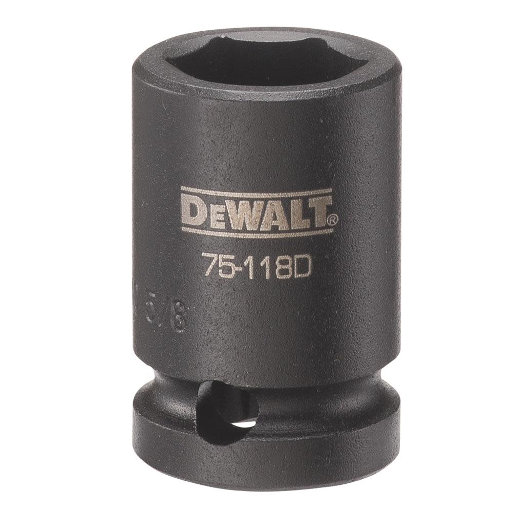 DEWALT 1/2 Drive X 5/8 6PT Standard Impact Socket DWMT75118OSP from DEWALT - Mycitystee