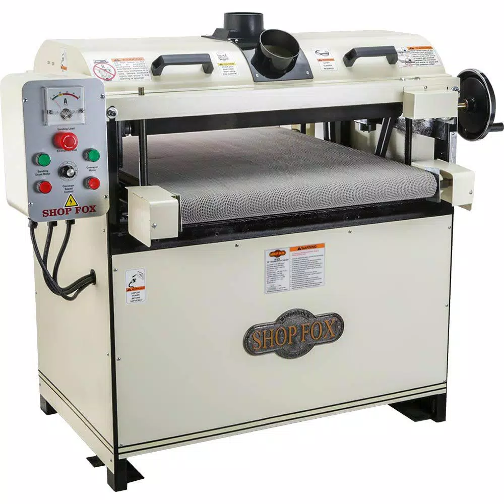 Shop Fox 26 in. 5 HP Drum Sander and#8211; XDC Depot - Mycitystee