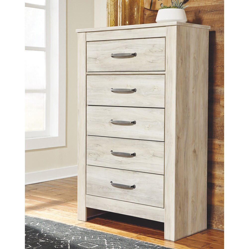 Signature Design by Ashley Bellaby Whitewash Dresser - - 21018788 - Mycitystee
