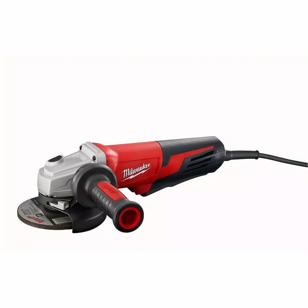 Milwaukee 13 Amp 5 in. Small Angle Grinder with Lock-On Paddle Switch and#8211; XDC Depot - Mycitystee