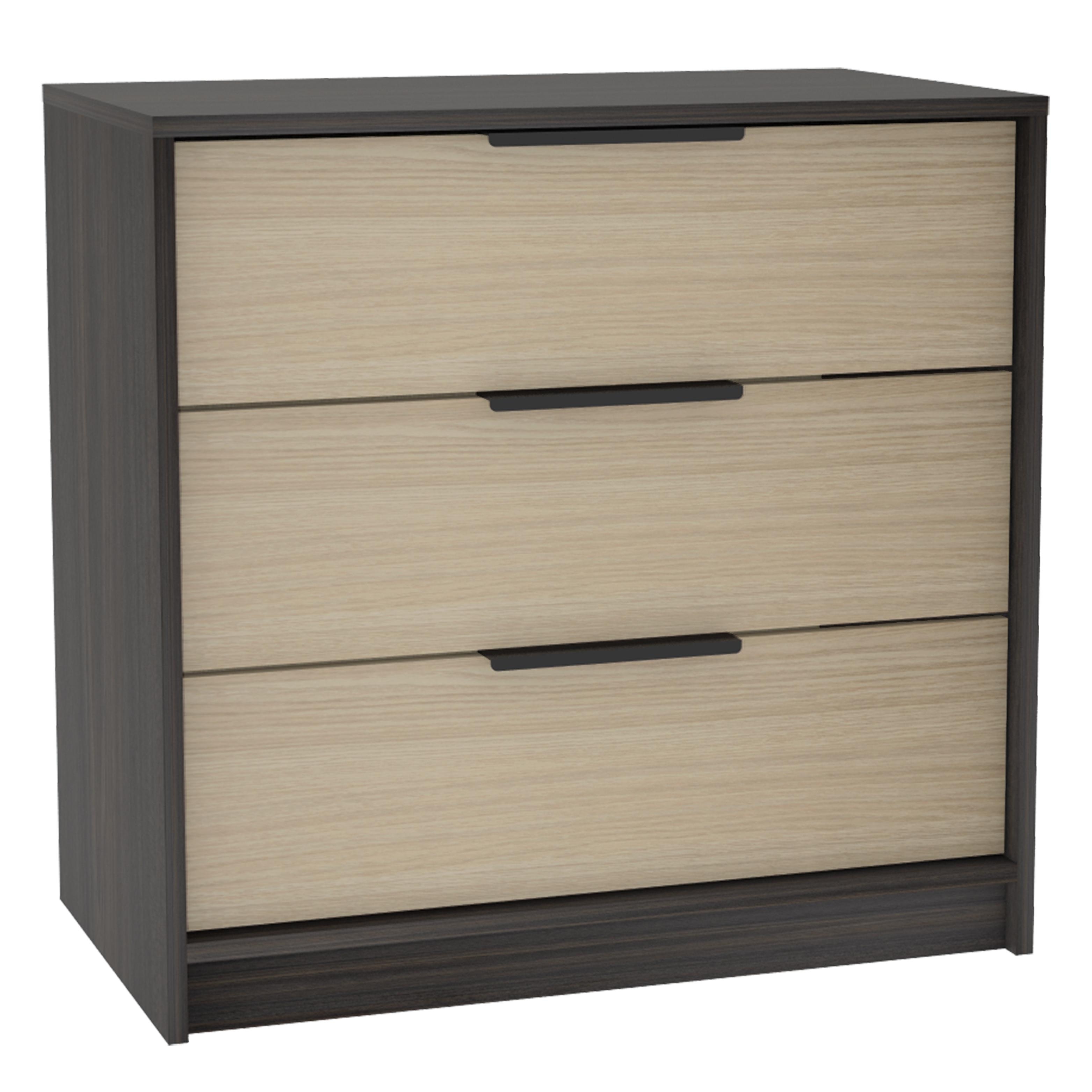 TUHOME Kaia 27-inch Wide Contemporary 3 Drawer Dresser - - 28593586 - Mycitystee