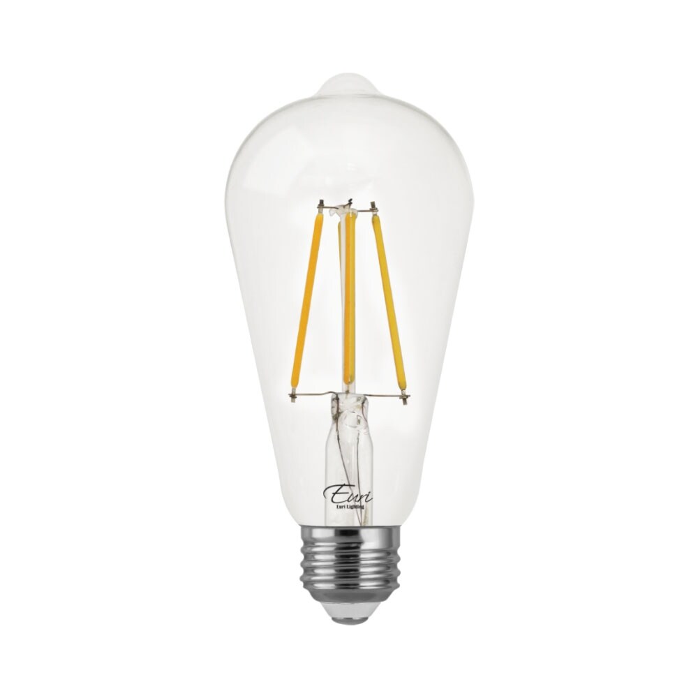 Euri Lighting 7 Watt ST19 Filament LED 3000K 120V - Mycitystee