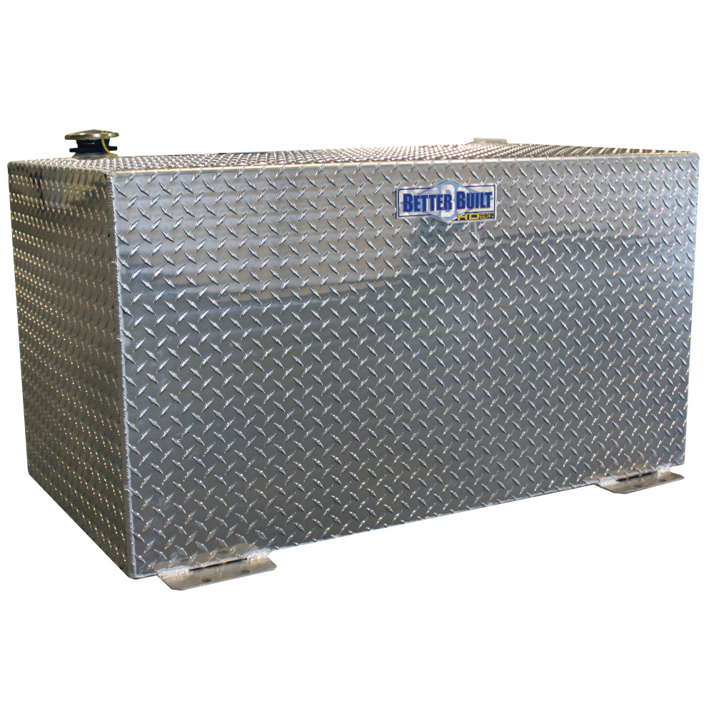 100 Gallon HD Series Rectangle Transfer Tank, ALUMINUM, BRITE - Mycitystee