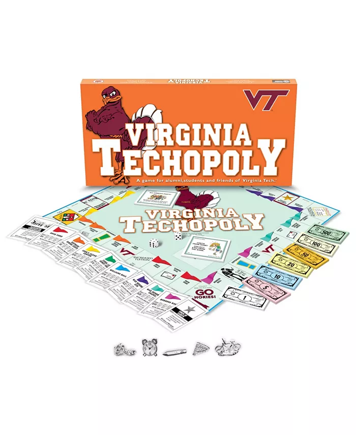Late for the Sky VA-Techopoly Board Game - Mycitystee