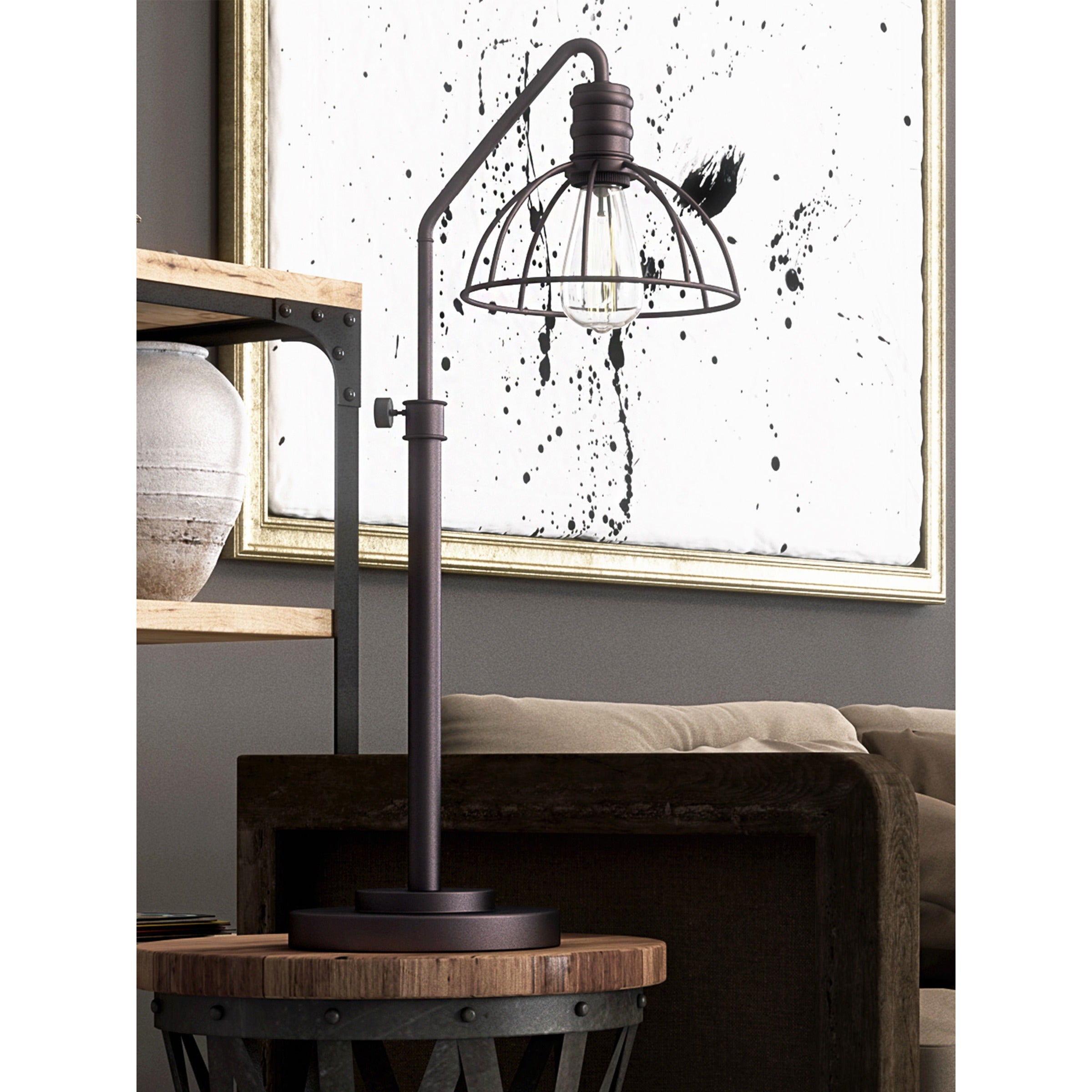 Lite Source 1-Light Gaius Table Lamp - Mycitystee