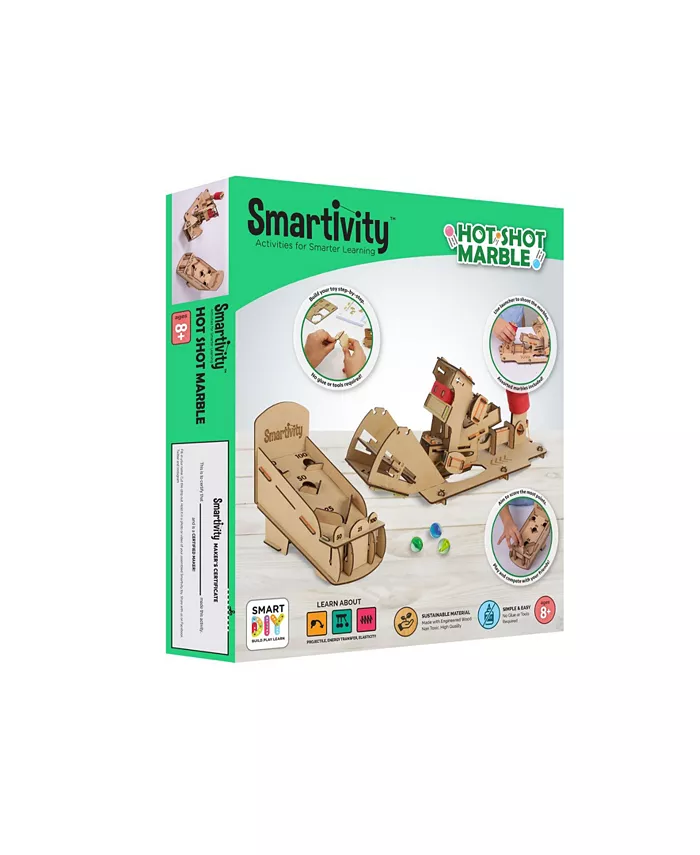 Flat River Group Smartivity Hot Shot Marble Learning Toy for Kids - Mycitystee