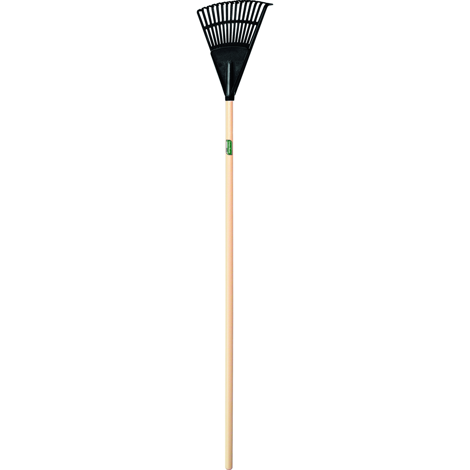 UnionTools 48.38 in. 15 Tine Poly Shrub Rake Wood Handle - Mycitystee