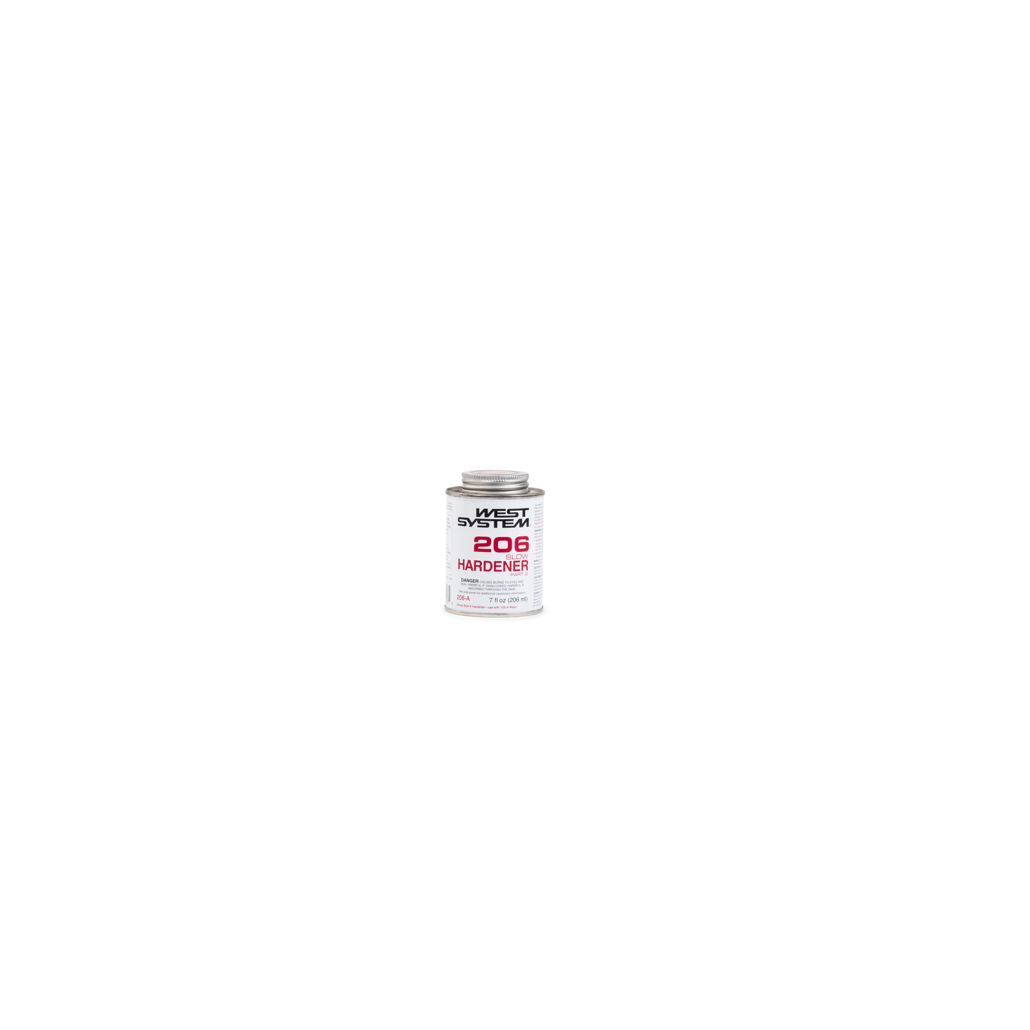 West System 206 Hardener Extra Strength Epoxy Slow Hardener Curing Agent 7 oz - Mycitystee