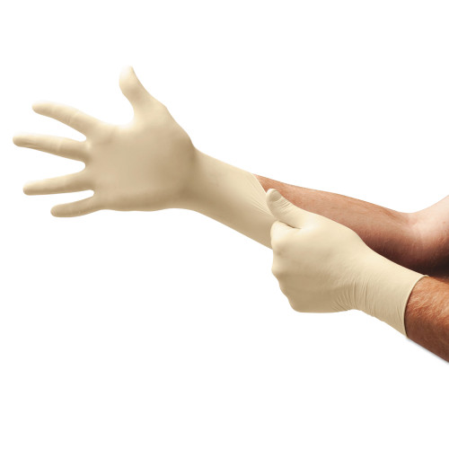 Conform XT Premium Latex Disposable Gloves， Powder-Free， Small， 100/Box (69318S) - Mycitystee