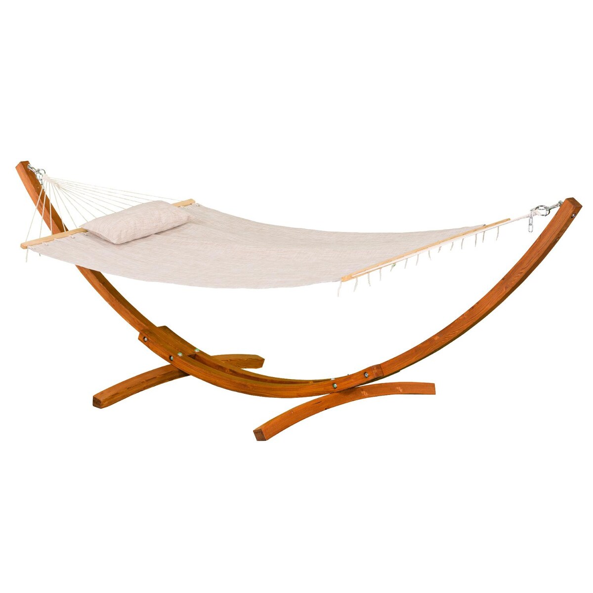Leisure Season Fabric Hammock With Stand - Mycitystee
