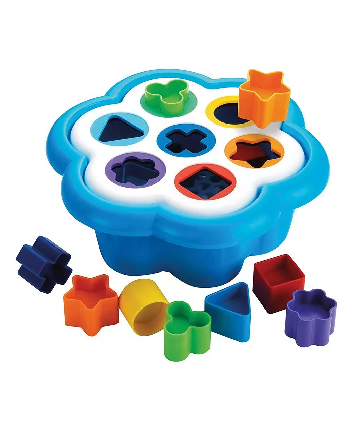 Quercetti Daisy Shape Sorter - 16 Pieces - Mycitystee