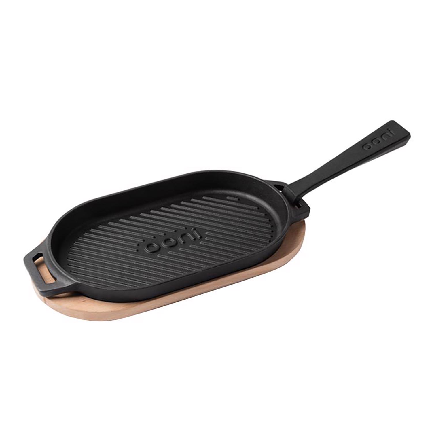 Ooni Cast Iron Grizzler Pan 12.2 in. L X 6.3 in. W 1 pk - Mycitystee