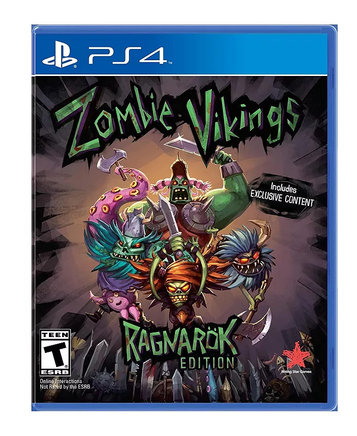 Rising Star Games Zombie Vikings - PlayStation 4 - Mycitystee