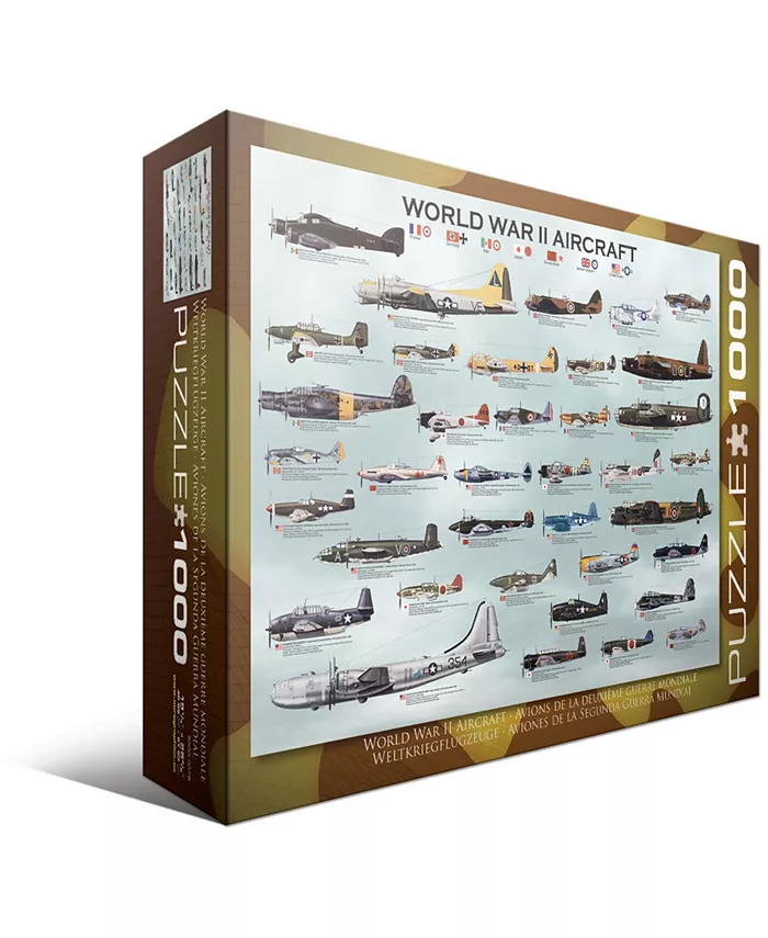 Eurographics WWII Aircraft - 1000 Piece Puzzle - Mycitystee