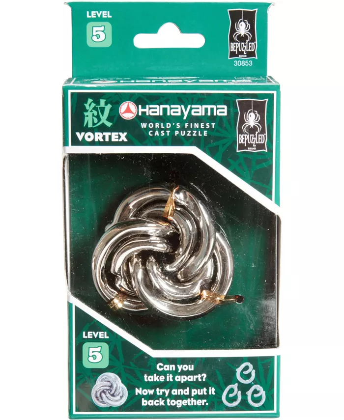 BePuzzled Hanayama Level 5 Cast Puzzle - Vortex - Mycitystee