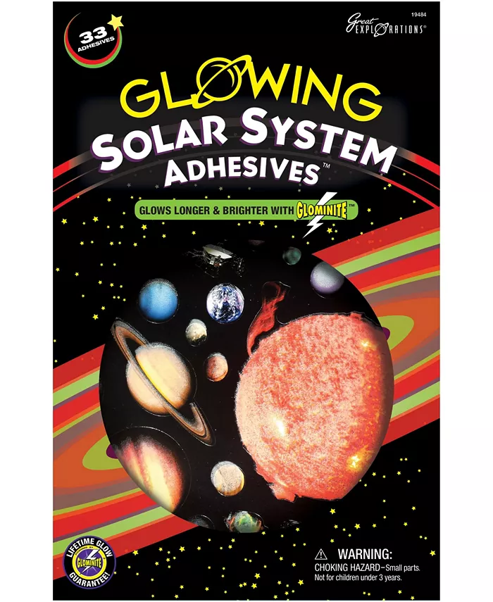 Areyougame Glowing Solar System Adhesives - Mycitystee