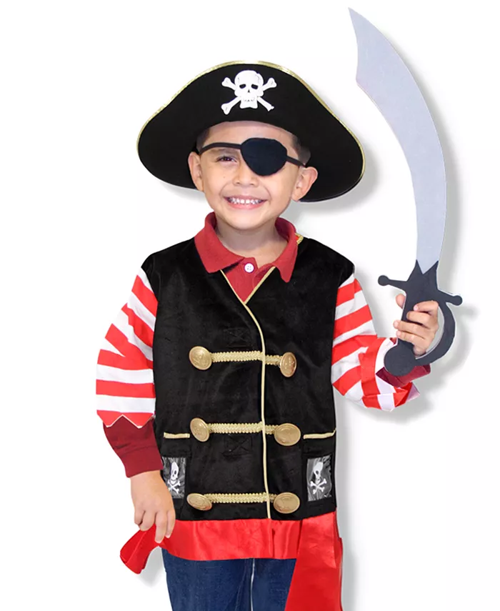 Melissa and Doug Pirate Role Play Costume Set - Mycitystee