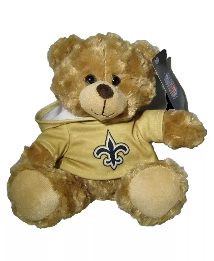 Basic Fun NFL Sitting Plush Bearin Jersey， New Orleans Saints， 9