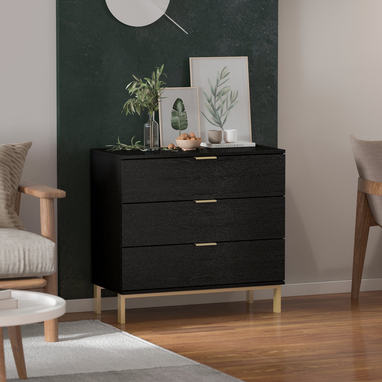3-Drawer Dresser for Displaying and storage - - 34607599 - Mycitystee