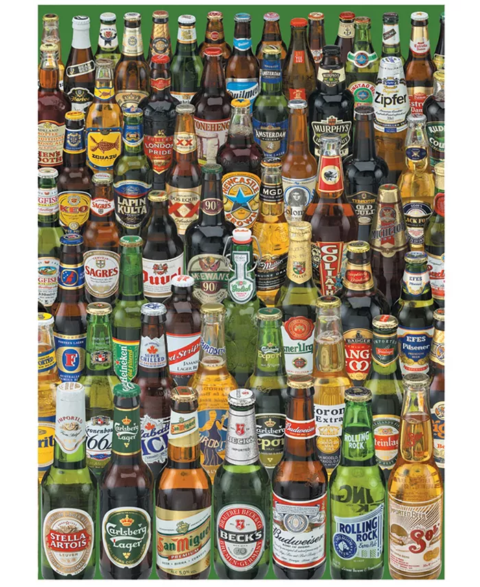 Areyougame Educa Beers Jigsaw Puzzle - 1000 Piece - Mycitystee