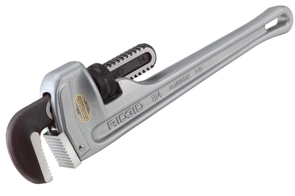 Ridgid 848 48 In Aluminum Straight Pipe Wrench 31115 from Ridgid - Mycitystee