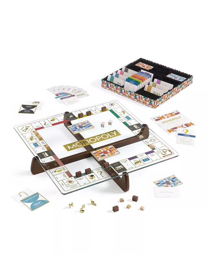WS Game Company Monopoly Prisma Glass Edition - Mycitystee