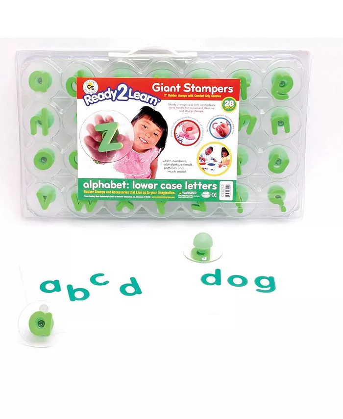 Center Enterprises Giant Alphabet Stampers - Lowercase - Mycitystee
