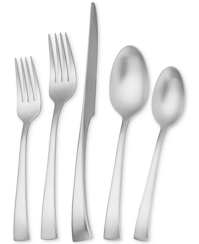 J.A. Henckels Zwilling Bellasera Satin 18 10 Stainless Steel 45-Pc. Flatware Set - Mycitystee