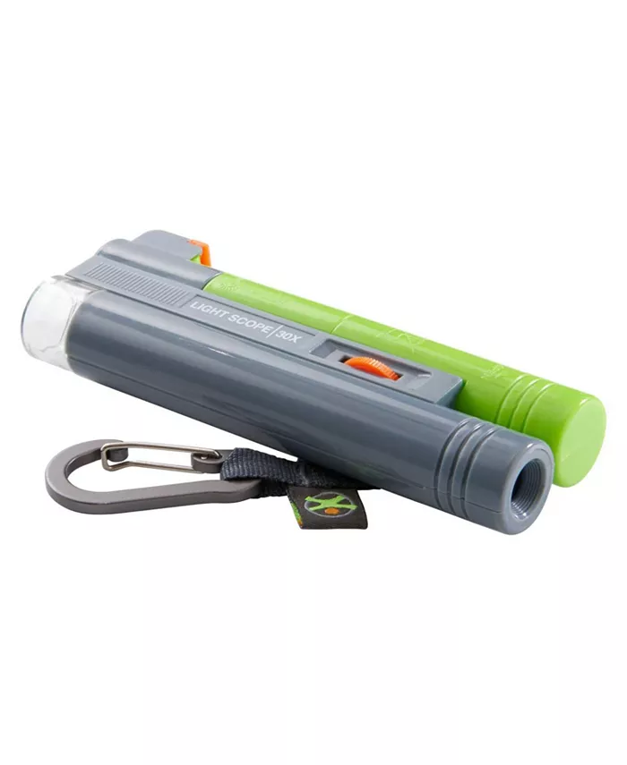 Haba Field Microscope - Pocket Size with Carabiner and 30x Magnification - Mycitystee