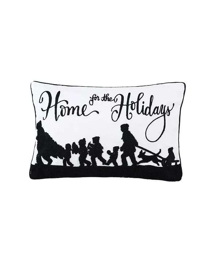 CandF Home Home for Holidays Pillow 22