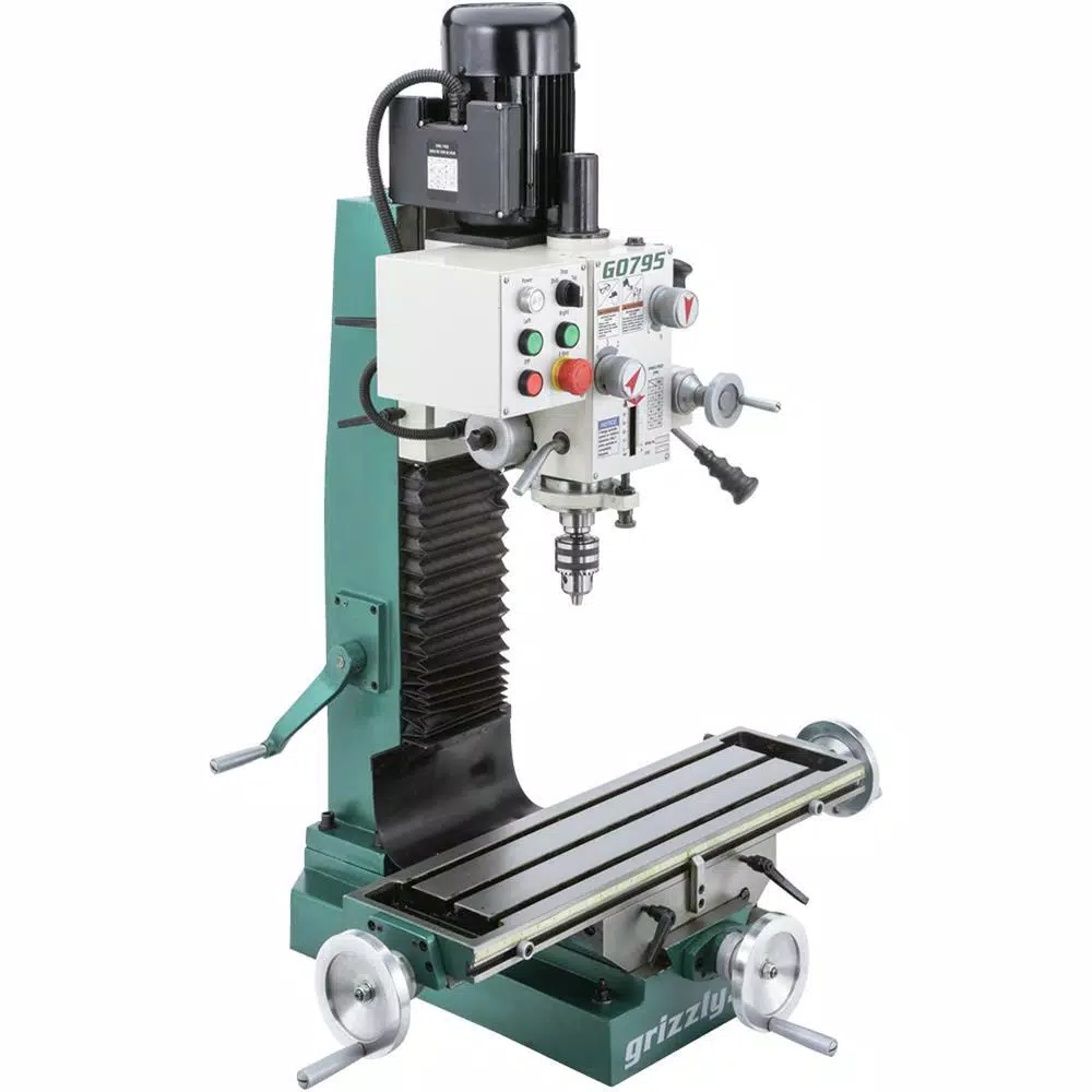 Grizzly Industrial Heavy-Duty Benchtop Mill/Drill and#8211; XDC Depot - Mycitystee