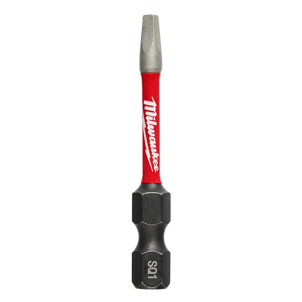 Milwaukee SHOCKWAVE 2 in. Impact Square Recess #1 Power Bit 48-32-4471 from Milwaukee - Mycitystee