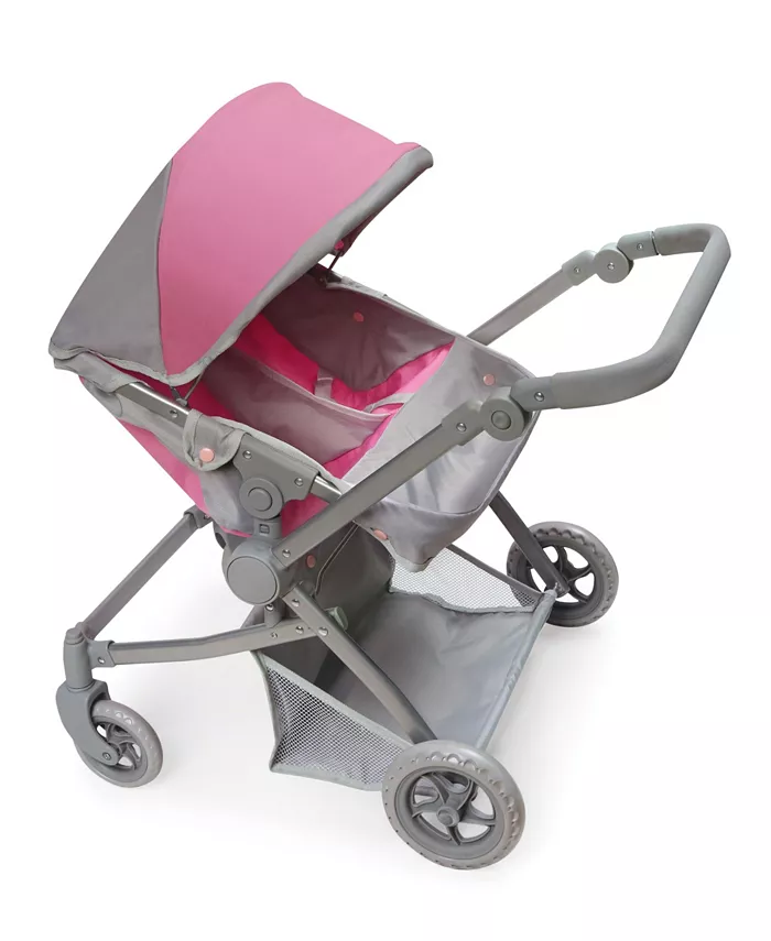 Badger Basket Voyage Twin Carriage Stroller For Dolls - Mycitystee